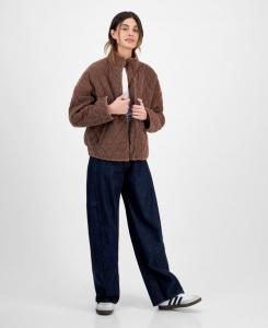 Стеганое вельветовое пальто на молнии для подростков CoffeeShop, Mauve