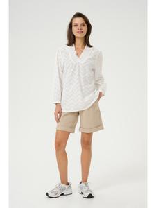 Блузка Kaffe, цвет chalk