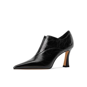 Shesrim Туфли на тонком каблуке 7,5 см, женские, черные