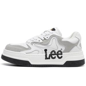 Lee Мужские лоу-топ скейтборд кроссовки светло-серые, цвет Light Gray