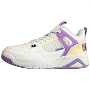 Кеды, скейтборд обувь женская высокая слоновая кость/розмарин Qiaodan