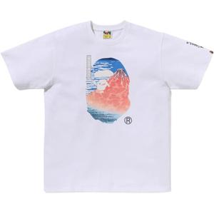 Футболка Unisex UKIYO E Collaboration FW25 A BATHING APE, белый