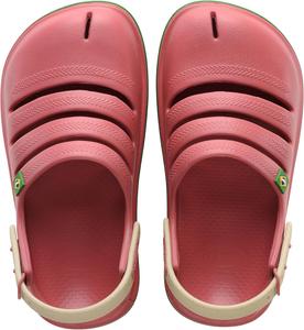 Детские сабо Havaianas Brazil, унисекс, красный