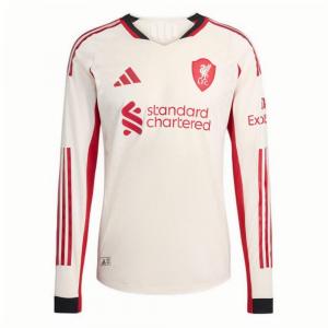Футболка Liverpool Fc 25/26 длинный рукав аутентичная гостевая Adidas, белый