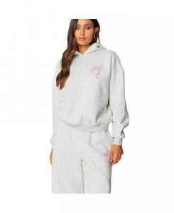 Женская толстовка Sasha с бантом Edikted, серый