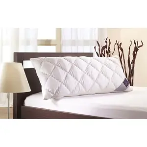 Подушка для шеи Rondo, подушка подходит для аллергиков (аллергиков на домашнюю пыль) Наполнение: вискоэластичная пена (полиуретан) с покрытием из волокна AIRSOFT (100% полиэстер) 1 шт. Точечно-эластичная подушка для шеи Billerbeck, белый