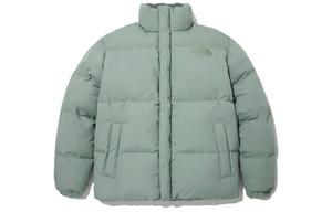 Стеганая куртка унисекс оливково-зеленая The North Face, оливково-зеленый