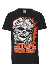 Футболка LOGOSHIRT Shirt Star Wars - Chewbacca, черный