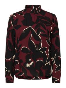 Блуза Kaffe KAAmber, бордовый