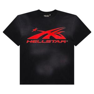 Футболка Hellstar Sports Core Gel Logo T-Shirt, цвет Black/Red
