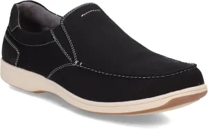 Мужские мокасины Florsheim, Lakeside из холщовой ткани, черный