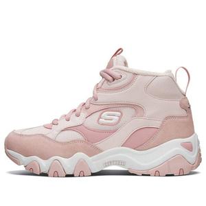 Кроссовки d lites 2.0 high-top running shoes pink Skechers, розовый