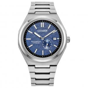 CITIZEN Часы Automatic Mechanical Movement Super Titanium Strap Japanese / Korean Watch Men's Watch Blue Dial, Blue Dial