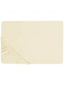 Простыня Beliani Bettlaken JANBU, бежевый