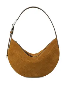 Маленькая сумка на плечо Balloon T-Monogram Tory Burch, коричневый