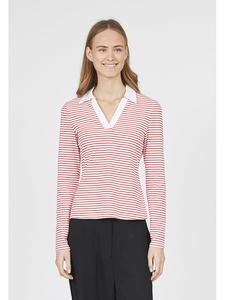 Лонгслив SisterS point, цвет weiß/rot