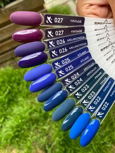 Гибридный лак для ногтей FOX gel-polish gold Spectrum 025, 7 мл