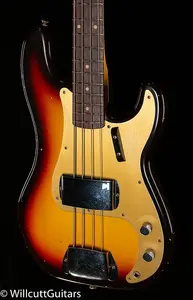 Fender Custom Shop 1959 Precision Bass Journeyman Relic Шоколадный 3-цветный Сансберст (684)