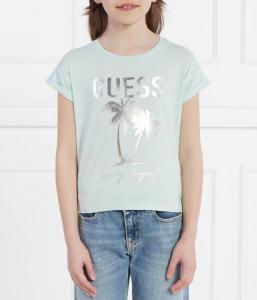 Футболка Guess Regular Fit, зеленый