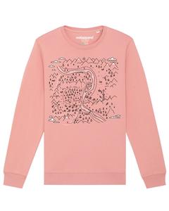 Свитер Watapparel Sweatshirt Landschaft, розовый