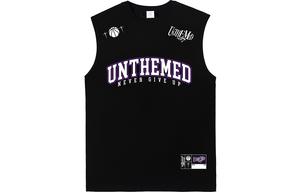 Футболка майка унисекс без принта, черная, улучшенная ткань