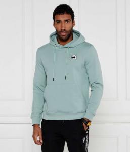 Толстовка мужская Karl Lagerfeld с логотипом, голубой