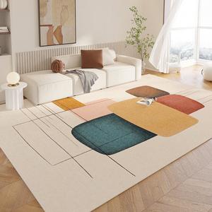 Budis Ковер 160х230 см из искусственной шерсти для гостиной и спальни, в стиле минимализм, утолщенный, модель Rainbow Candy-07