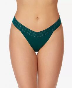 Женские стринги DreamEase Original Rise Hanky Panky, зеленый
