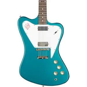 Электрогитара Gibson Custom 1965 Non-Reverse Firebird V с 12 струнами, переиздание, Aqua Mist
