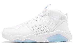 Теплые повседневные кроссовки Mid-Top мужские бело-синие 361°