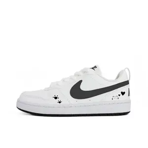 Nike Court Borough Heart Kitten Abrasion Resistant скейтборд обувь Black для подростков