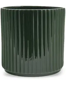 Керамический горшок ikon, 30х30 см, Xlboom, зеленый