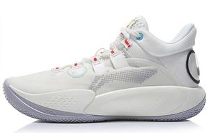 Баскетбольные кроссовки Disney X Sonic 9 Low Youth Edition для детей GS Mid-top Milky White Lining