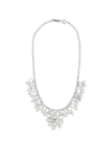 Ожерелье с бусинами ISABEL MARANT, серебристый