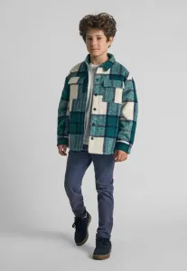 Теплая зимняя куртка в стиле рубашки Minoti, Green Cream