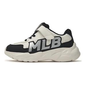 MLB KIDS Скользостойкие износостойкие детские повседневные ботинки white black kids