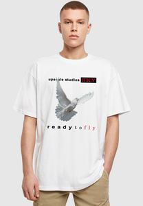 Футболка с принтом UNISEX READY TO FLY Upscale by Mister Tee, цвет white