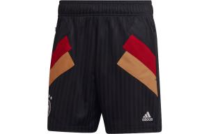 Футбольные шорты мужские черные Adidas, черный