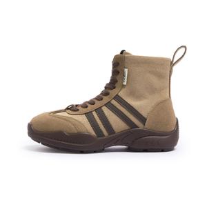 CAMEL Женские высокие повседневные кроссовки с устойчивым к истиранию покрытием цвета хаки, цвет Khaki