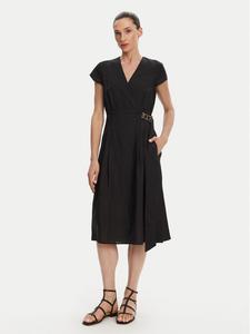 Свободного кроя летнее платье 251TT2072 Twinset, черный