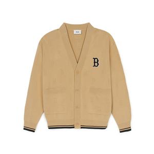 Бостон Ред Сокс вязаный свитер унисекс MLB, априкот