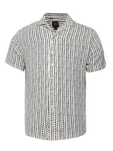 Рубашка на пуговицах Comfort fit Campus Sutra Malachi, белый