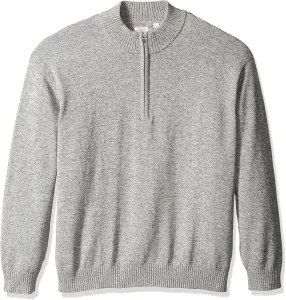 IZOD мужской Big and Tall свитер с 1/4 молнией