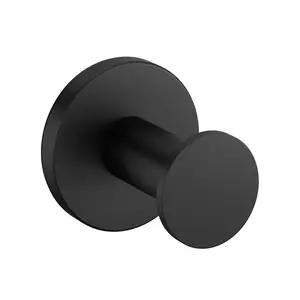 Architect S+ Cosmic одинарная вешалка для ванной комнаты, матовый черный