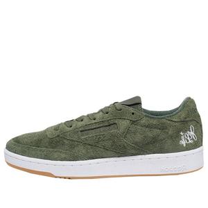 Кроссовки curren$y x club c 85 'jet life' Reebok, зеленый