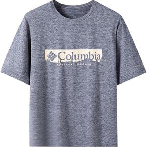 Columbia Футболка мужская светло-голубая