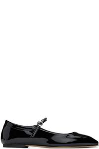 Черные балетки Uma Aeyde