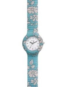 Hip Hop Часы Analog 'Winter Blosom' в светло-голубом цвете