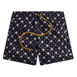 Шорты для плавания Rhude Cross Bandana Swim Short 'Black/White'