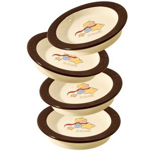 Керамические наборы посуды KAWASIMAYA, 3.2 Inches Plate 4 Pack